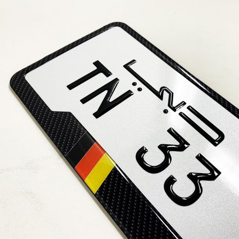 Car Gel Number Plate  | Modified Online Store